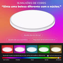 Luz de Teto RGB Inteligente com Controle Remoto