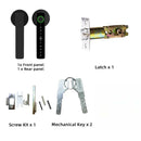 Fechadura Digital RAYKUBE com Impressão Digital e App Tuya