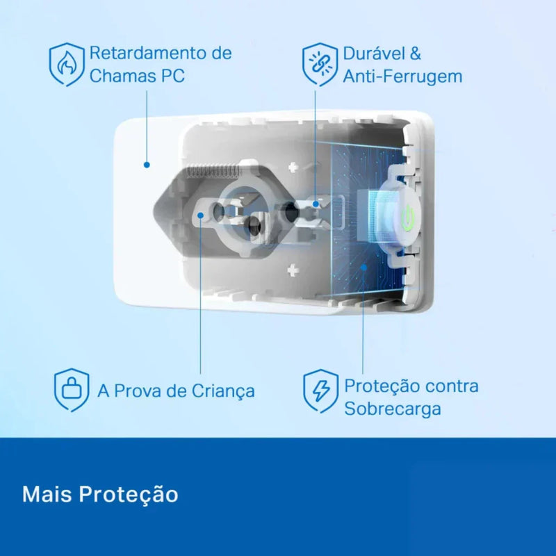 Tomada Inteligente Wifi Tapo P110 Bivolt  Branco TP-Link
