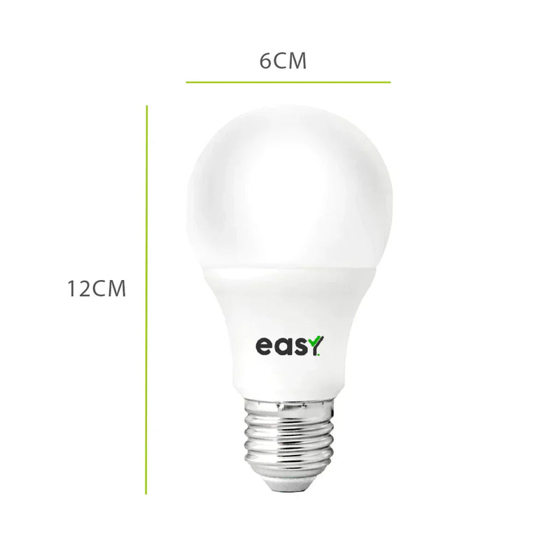 Kit 5 Lampadas Led Smart RGB Colorida Bivolt E27 - Easy