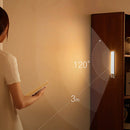 Kit 2 Smart Luminária Inteligente Ultra LED com sensor de movimento sem fio e Recarregável USB fino barra 10/20/30/50cm